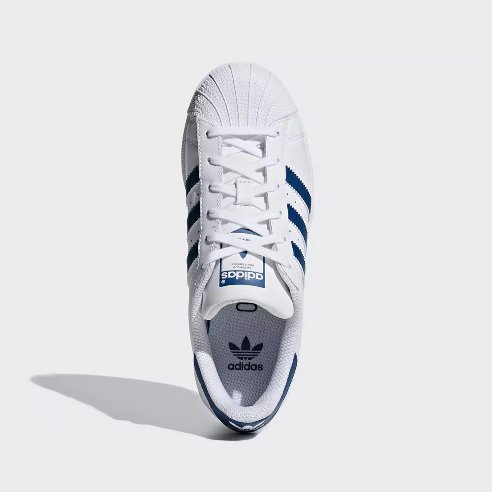 Adidas Superstar Tenis Blancos Para Niña (MX-35879)
